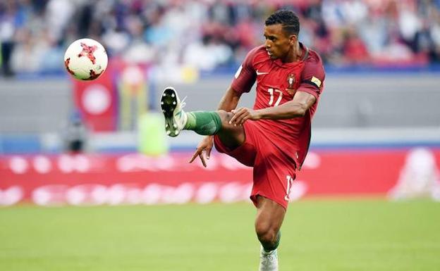 Nani con la selección portuguesa