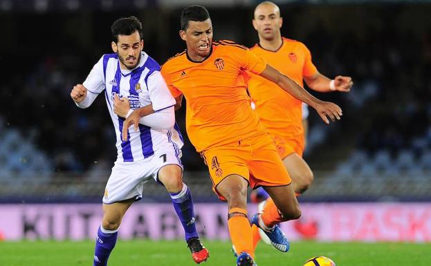 Aderlan Santos, jugador del Valencia CF
