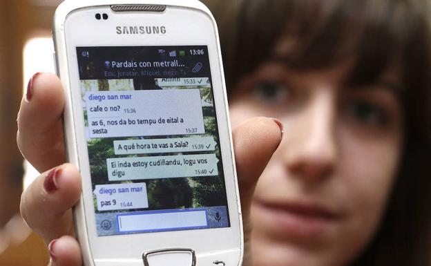 Conversación de WhatsApp. /Andy Sole