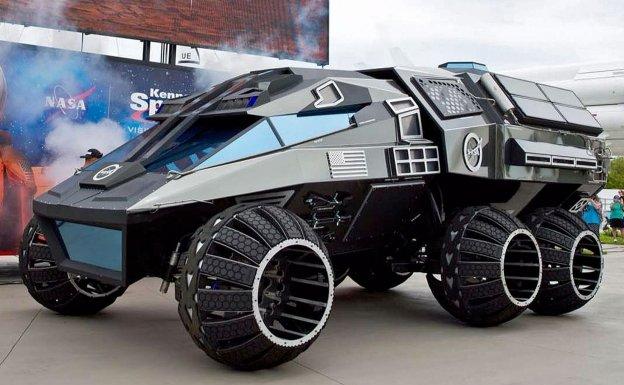 El 'concept car' de la NASA. /R.C.