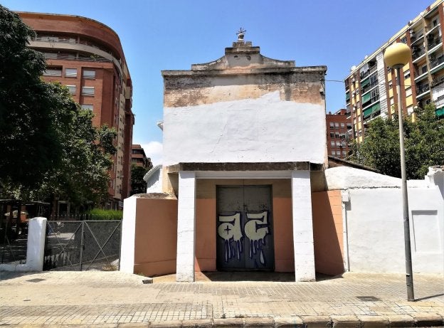 Fachada de la ermita.