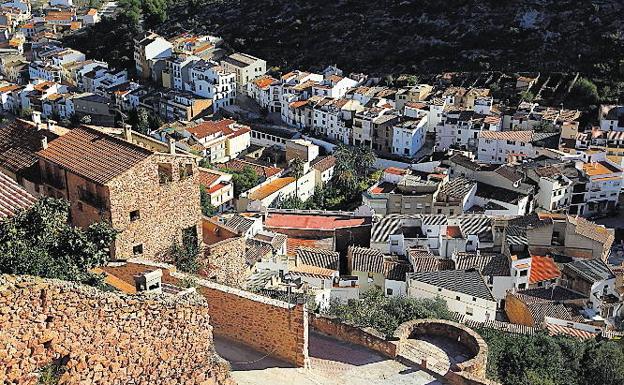 Vista de la localidad de Vilafamés.