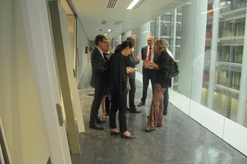 Visita a las nuevas dependencias.