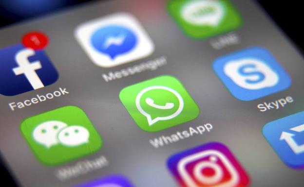 El icono de WhatsApp./Efe
