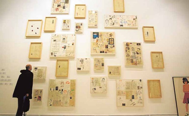 Exposición de Carmen Calvo en el IVAM a la que las hijas de Císcar prestaron obra.