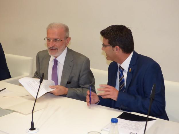 Esteban Morcillo y Jorge Rodríguez. / lp