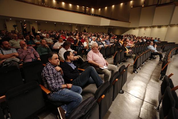 Asamblea extraordinaria de presidentes del martes. / jesús signes