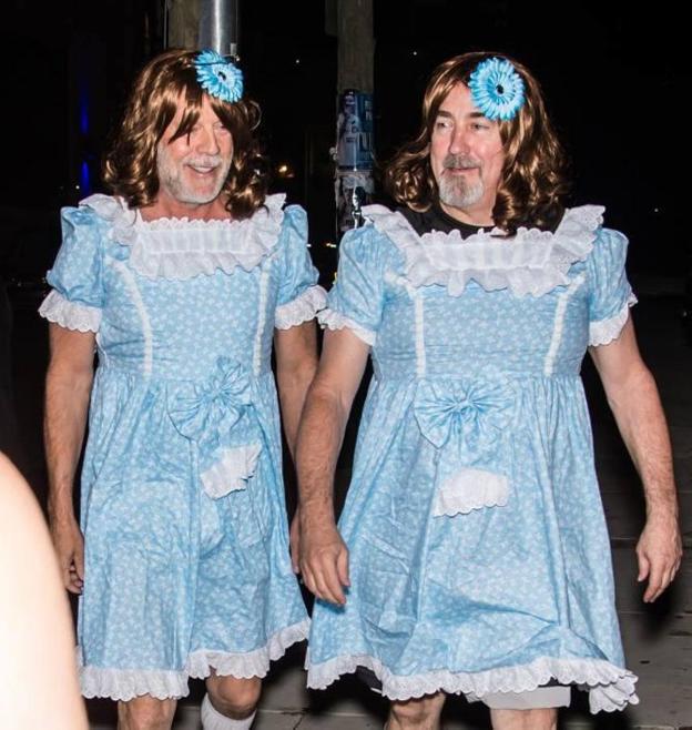 Bruce Willis y su 'gemela'
/