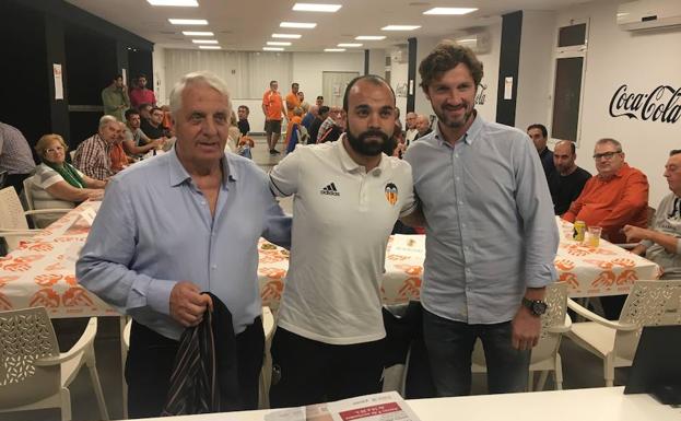 Blas Madrigal, Luis Vicente Mateo y Miguel Ángel Mista./LP