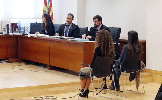 La acusada durante el juicio/EFE