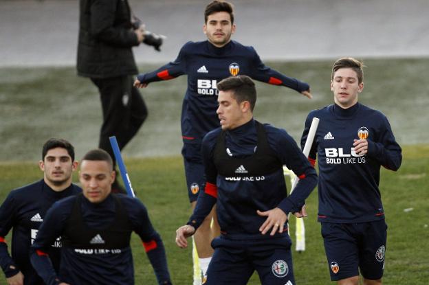 Paulista y Vietto coincidieron con Marcelino en el Villarreal. / irene marsilla