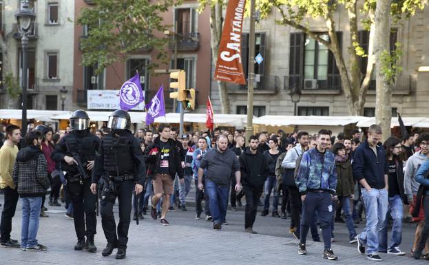 Manifestación convocada por Arran en Barcelona./Archivo