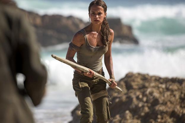 Alicia Vikander en el papel de Lara Croft. / lp