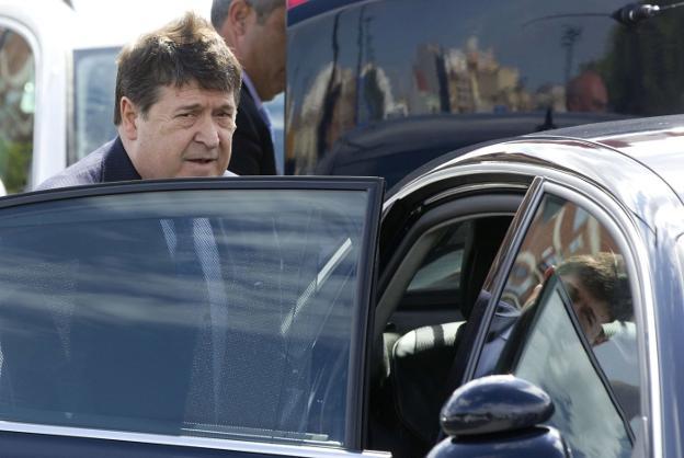 José Luis Olivas, expresidente de Bancaja y de Banco de Valencia. / Damian Torres