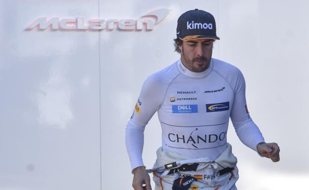 Fernando Alonso./