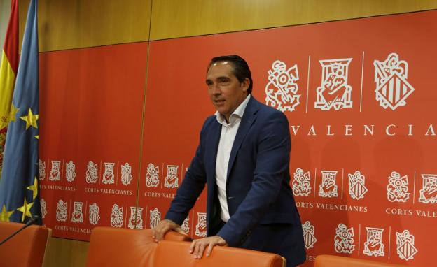 Rubén Ibáñez, portavoz de Economía del PP valenciano. / CAROLINA AMOR