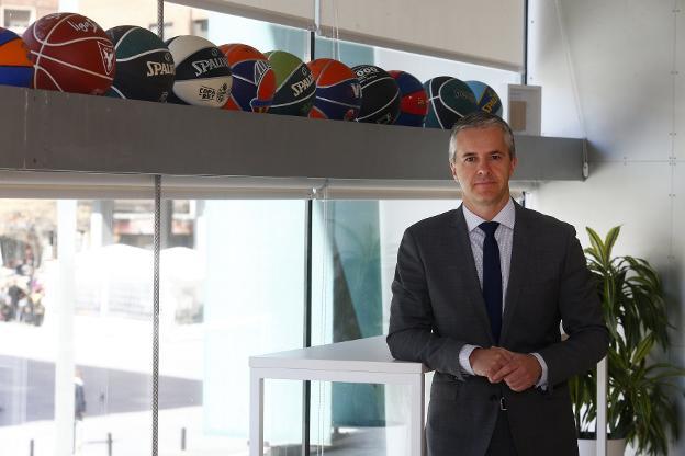 José Miguel Calleja, tras su nombramiento. / ACBphoto