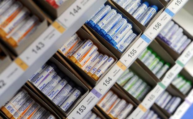 Productos del laboratorio Boiron. /FRED TANNEAU (AFP)