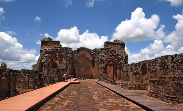 Misión de Jesús de Tavarangue. /NORBERTO DUARTE (AFP)