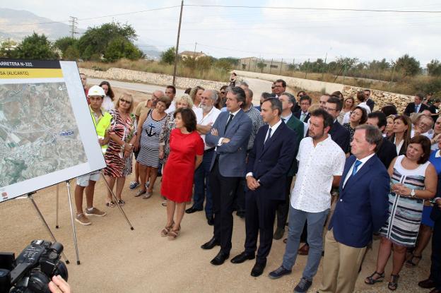 La inauguración en julio del proyecto de la variante de Benissa. / T. C.