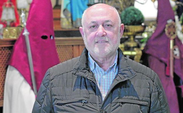 Francisco Carles, en el Museo de la Semana Santa Marinera./Irene Marsilla