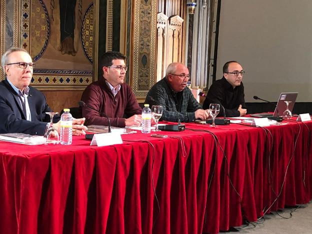 Presentación celebrada ayer en Valencia. / lp