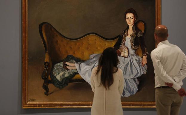 Una de las obras de Zuloaga que se puede ver en la exposición./Jesús Signes