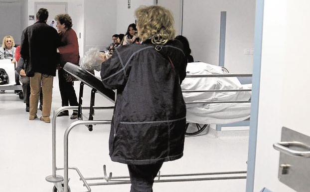 Interior del Hospital Clínico de Valencia./Irene Marsilla