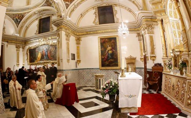 Así es la recuperada Capilla de la Comunión de San Nicolás de Valencia