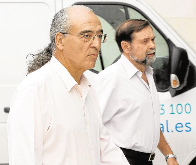 Contreras y García, dos de los investigados. / D. Torres