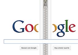 Un doodle-cremallera por Gideon Sundback