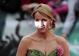 J.K.Rowling en el estrena de la última cinta de Harry Potter. / AFP/