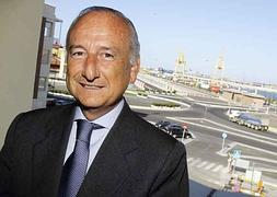 Rafael Aznar, presidente del Puerto de Valencia. / J. Signes/