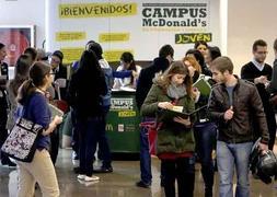 Numerosos jóvenes han asistido al campus celebrado en la Universidad Politécnica de Valencia. / LP/