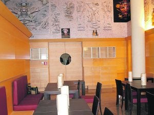 La nueva cafetería de Les Corts Valencianes. :: LP/