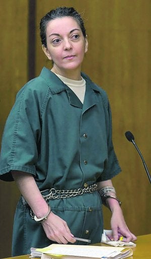 María José Carrascosa, durante una comparecencia judicial. ::
EFE/