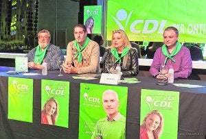 Componentes del partido Centro Democrático Liberal en Ontinyent. ::
LP/