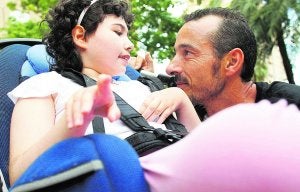 María y Josele Ferre cruzan una mirada. ::
IRENE MARSILLA/