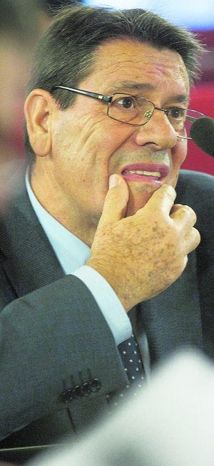 Hernández Mateo durante el juicio en el TSJ. / Damián Torres/