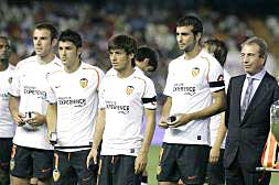 Marchena, Villa, Silva y Albiol, excepto el canario sus tres compañeros, junto a Vicente, son los nuevos capitanes de la plantilla del Valencia./