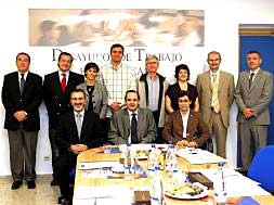 Asistentes al desayuno del pasado 17 de octubre./