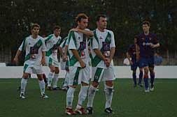 Jugadores del Alberic en un anterior partido./