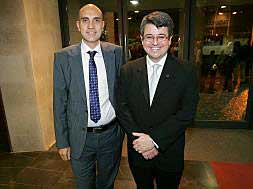 El rector, José Alfredo Peris./