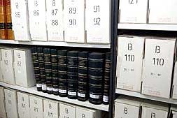 Imagen del fondo documental de archivos de Salamanca./