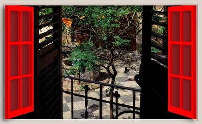 Vista desde la ventana de Miquel Navarro./MEL GALLAGHER