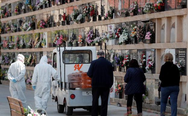 Los Enterramientos Y Las Inhumaciones Crecen Un 23 En Valencia En Marzo Las Provincias