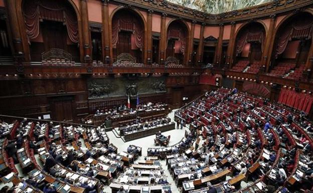 Una vista general del parlamento italiano.. /Efe