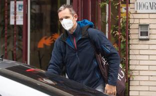 Iñaki Urdangarin llega a su voluntariado en 'Hogar don Orione'./EP