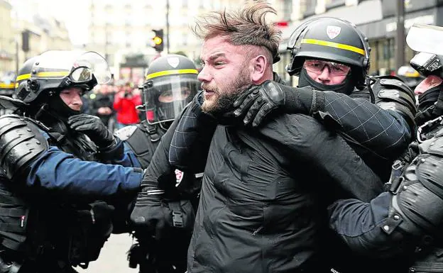 Actuación policial en Francia./EFE