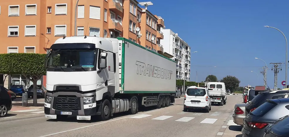 Xeraco plans another access to the N-332 to avoid the passage of 300 trucks a day